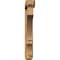 Ekena Millwork Balboa Craftsman Rough Sawn Bracket w/ Offset Brace, Western Red Cedar, 6"W x 42"D x 42"H BKT0604X42X42BOA04RWR - alternate 2